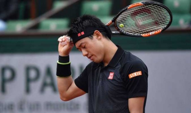 Nishikori no volverá a jugar hasta 2018, igual que Djokovic y Wawrinka, por una lesión de muñeca