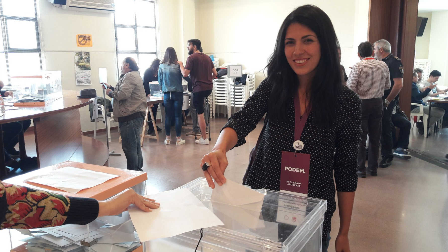 La alcoyana Naiara Davó, nueva síndica de Unides Podem en Les Corts