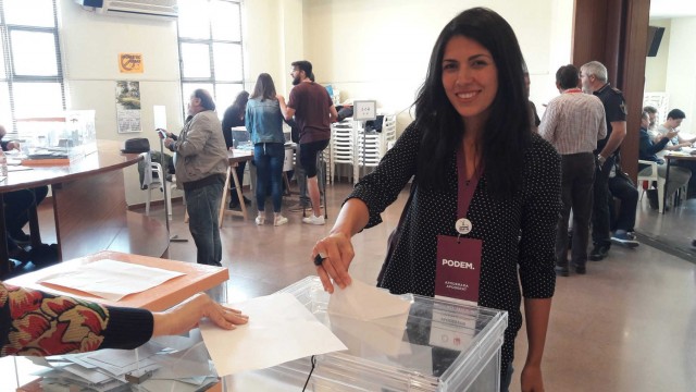 Naiara Davó, nueva síndica de Unides Podem en Les Corts