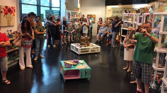 El Centro Ocupacional de Vila-real expone su arte en El Corte Inglés
