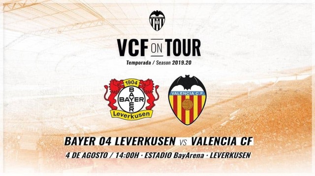 El Valencia se medirá al Bayer Leverkusen en su quinto amistoso pretemporada