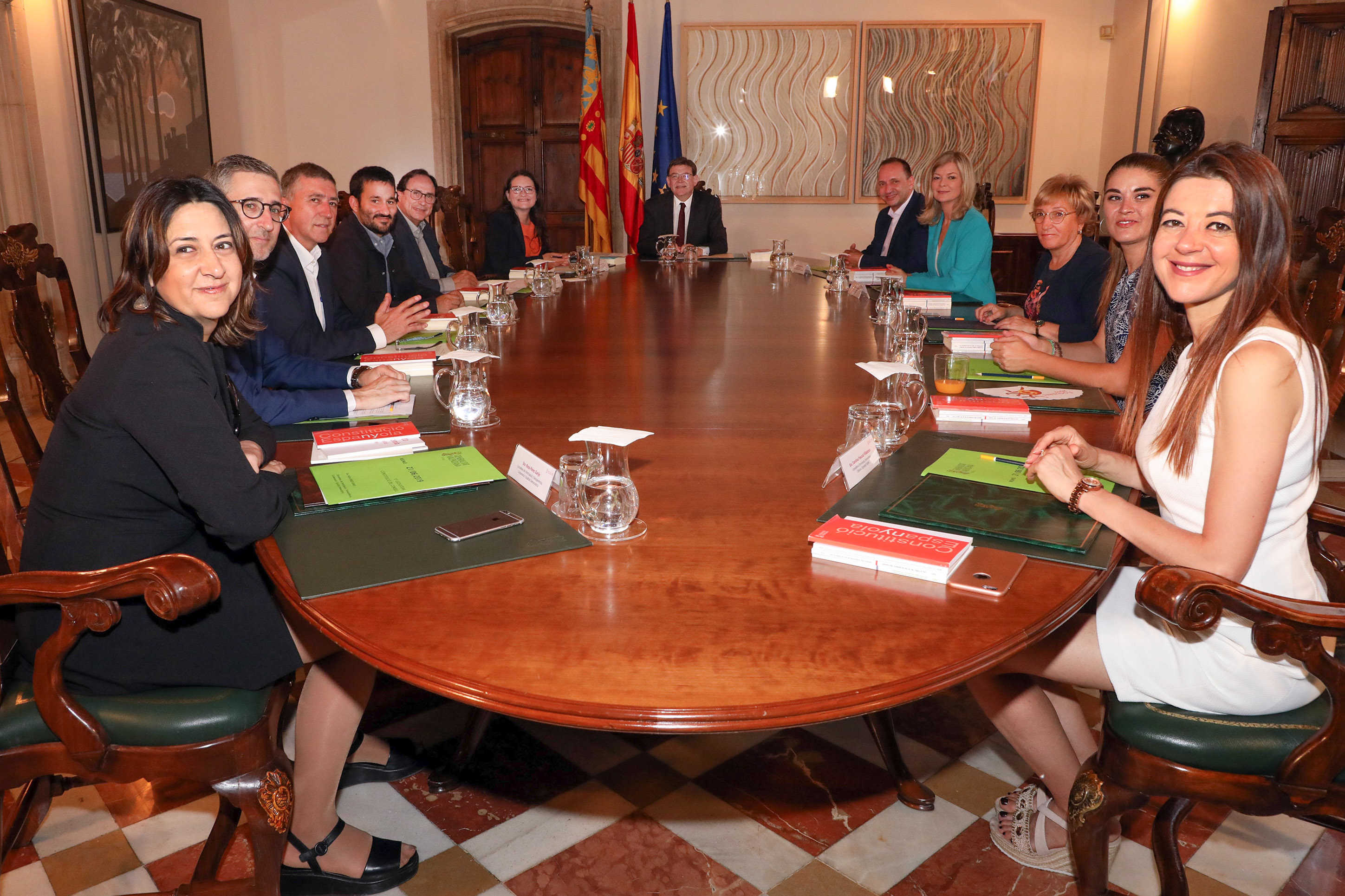 El Consell del Botànic II celebra su primer pleno