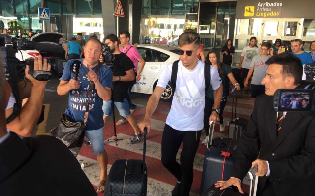 Paulista aterriza en Valencia 