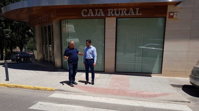 L’Alcora finaliza el proyecto de accesibilidad en la zona del centro de salud 