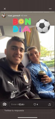 Maxi Gómez lanza un 'guiño' al Valencia CF