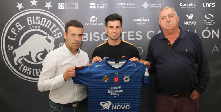 Peloncha, primer refuerzo del Bisontes Castellón