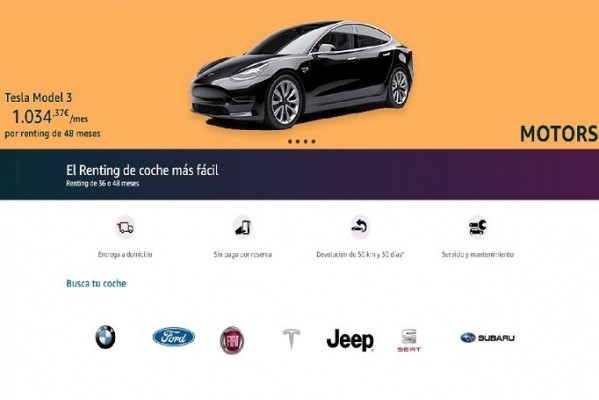 Amazon entra en el negocio del renting de vehículos de la mano de ALD Automotive