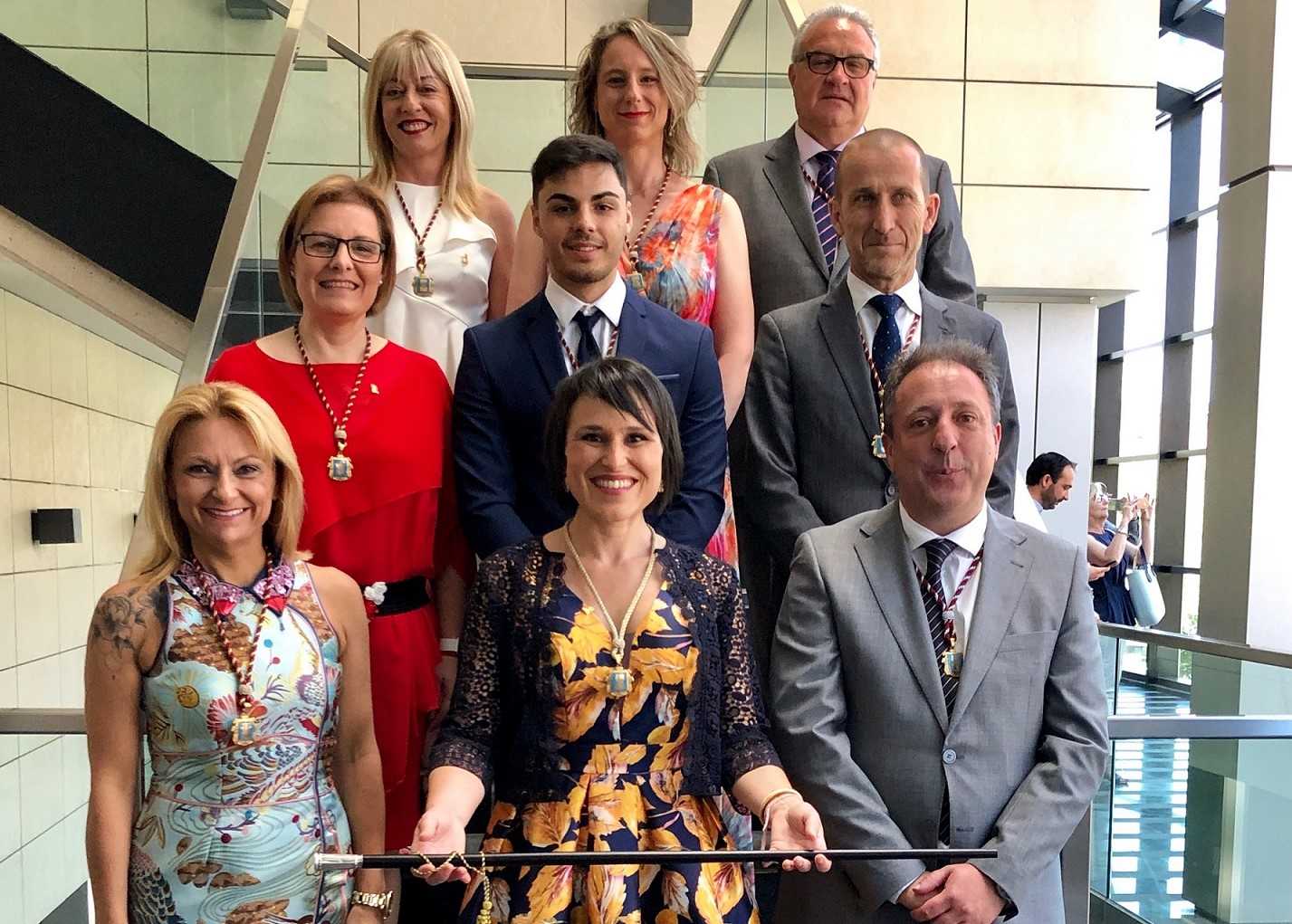 Merche Galí reparte las nueve áreas para el gobierno de Almassora