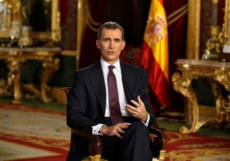 El Rey pide tras las elecciones pensar ante todo en España y en el interés general