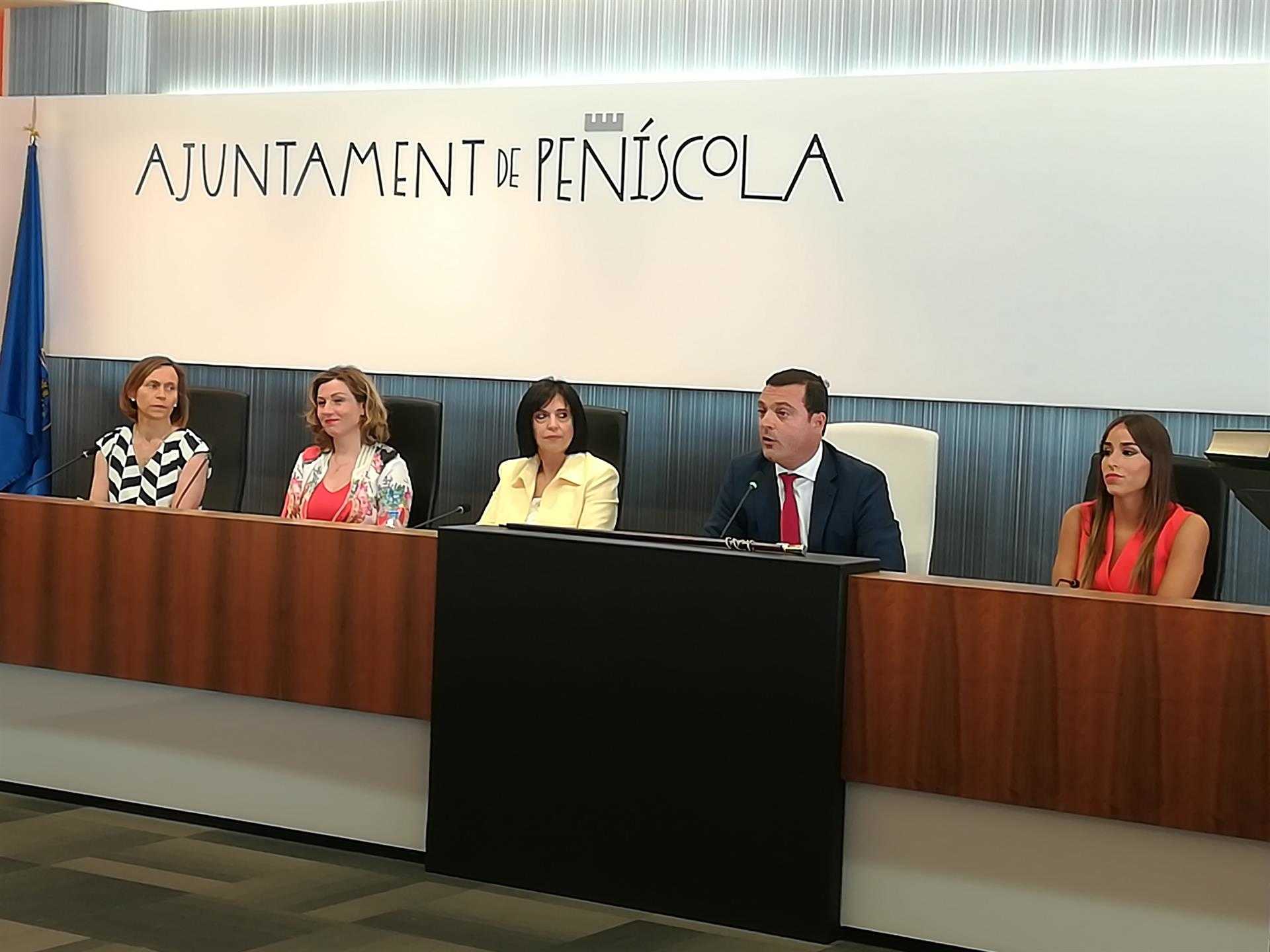 Andrés Martínez (PP) encadena su quinto mandato en Peñíscola con mayoría absoluta