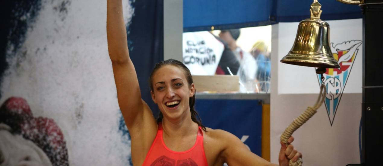 La castellonense Lidón Muñoz, primera española en bajar de los 25 segundos en los 50 metros libre

