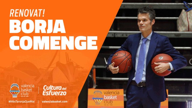 El Valencia Basket renueva a Comenge y repetirá cuerpo técnico