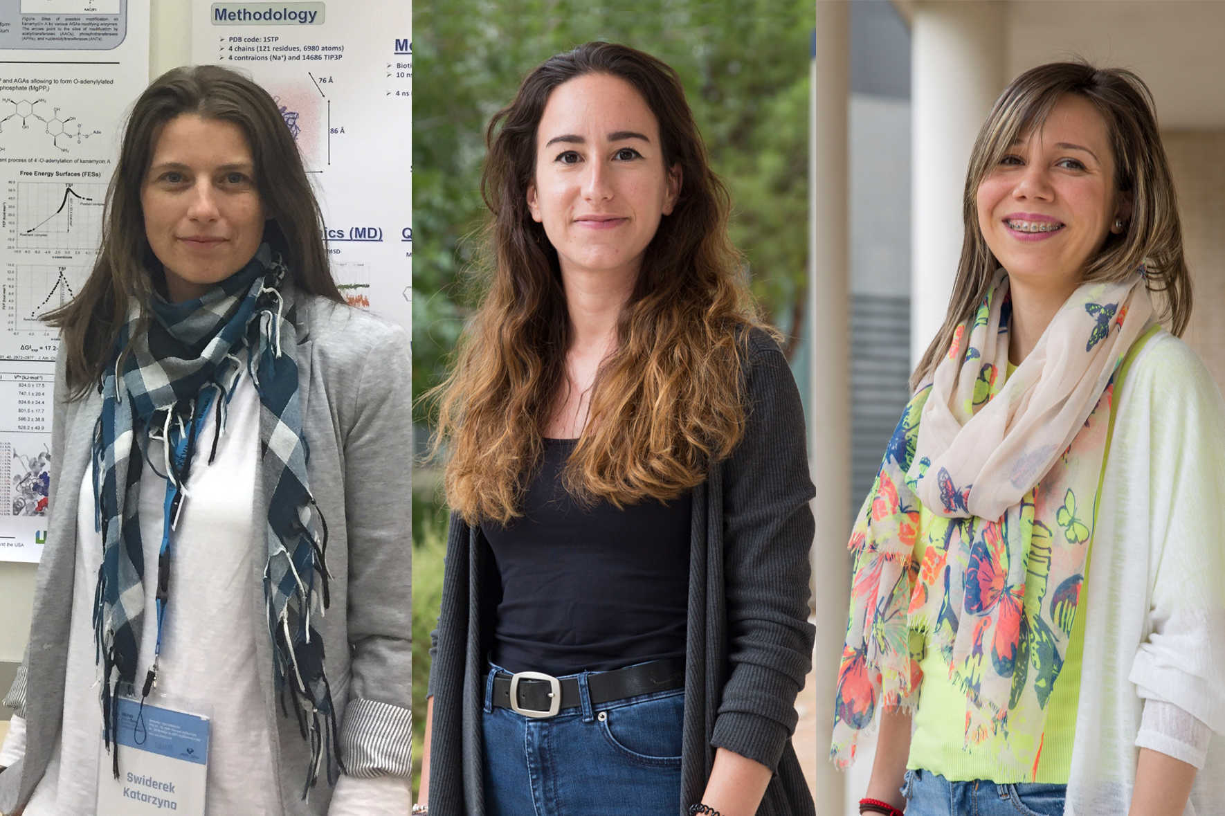 Dos investigadoras y una estudiante de la UJI, galardonadas por la Real Sociedad Española de Química