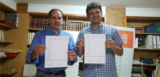 Cs pacta con el PSPV compartir dos años las alcaldías de Benejúzar y Sant Joan