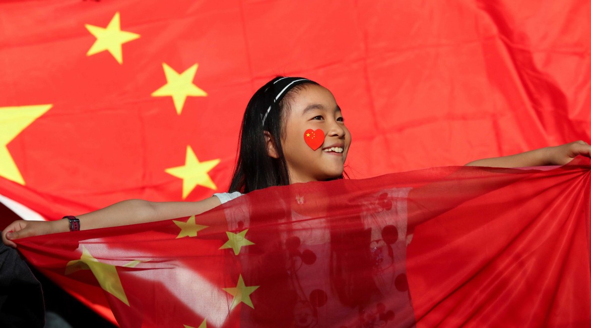 Una aficionada china, en el Mundial de fútbol femenino de Sudáfrica. Foto: SRDJAN SUKI/EFE - 