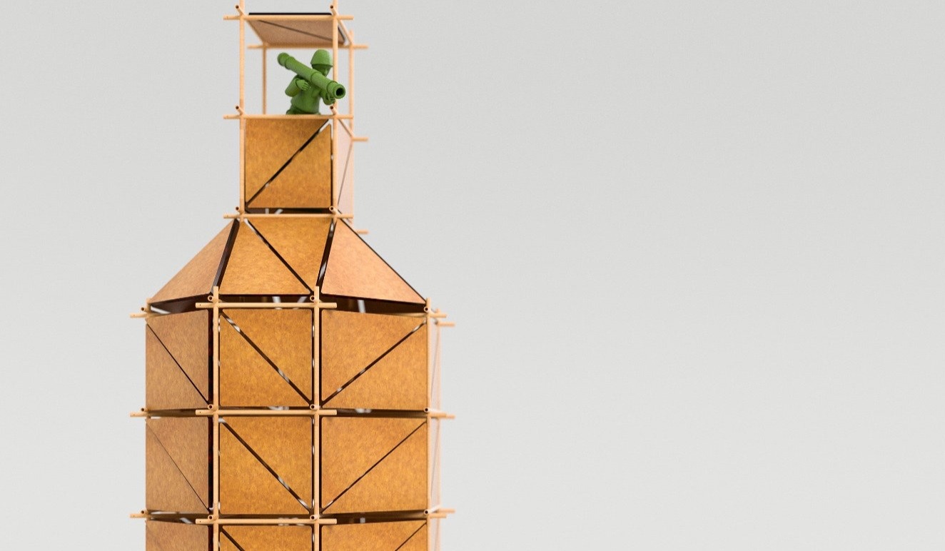 La falla Mossén Sorell-Corona quema la instalación creada para el Centre del Carme 