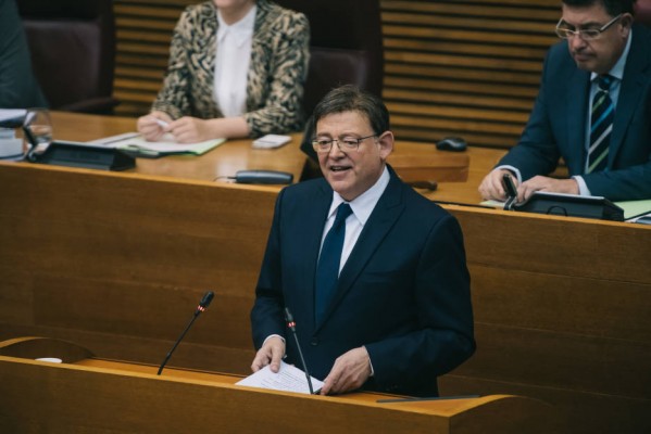 El Boletín Oficial de Les Corts publica la elección de Ximo Puig como president
