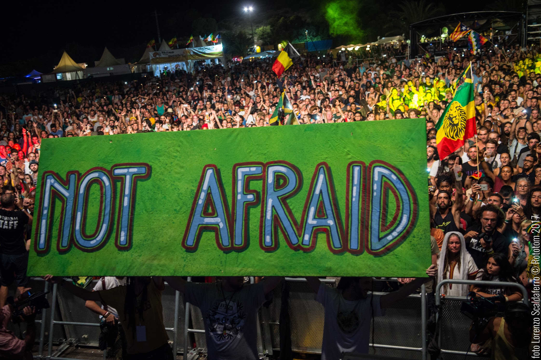 El Rototom se despide con la música de Amparanoia, Luciano y el Carnaval de Barranquilla