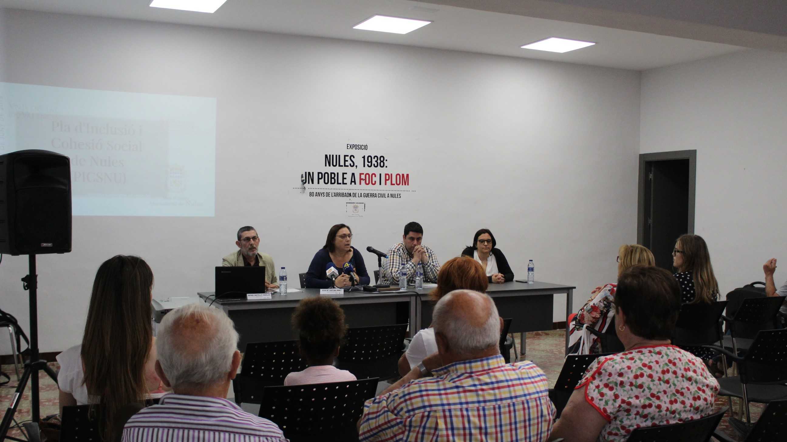 Nules presenta el Plan de Inclusión y Cohesión Social elaborado con la participación vecinal 