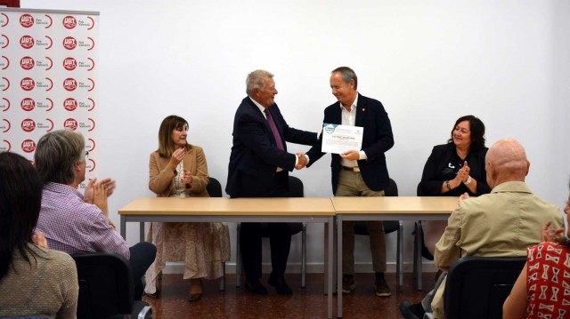 UGT-PV recibe el diploma 'Bonus' por su labor de prevención de riesgos laborales