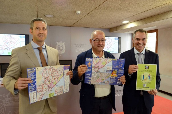 La movilidad en Fogueres: transporte accesible en bus y línea gratuita para visitar las especiales