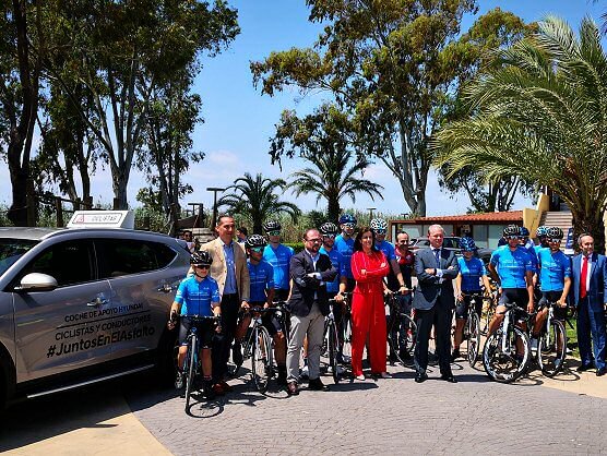 Hyundai anima a clubes y peñas ciclistas a salir protegidos en sus entrenamientos con su servicio gratuito de coche de apoyo