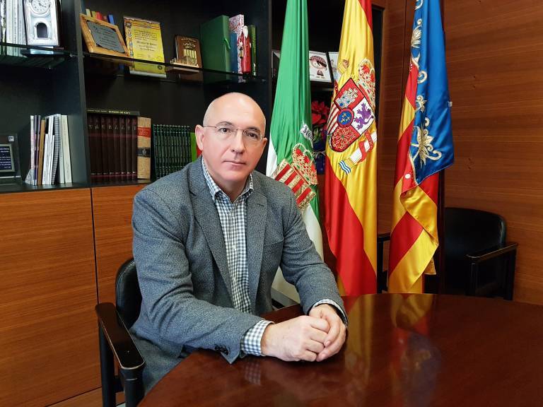 Jesús Villar, alcalde de San Vicente. - 