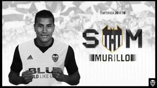 El Valencia CF hace oficial el fichaje de Jeison Murillo