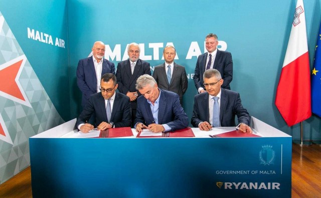 Ryanair compra la aerolínea Malta Air para ampliar sus rutas en el Mediterráneo