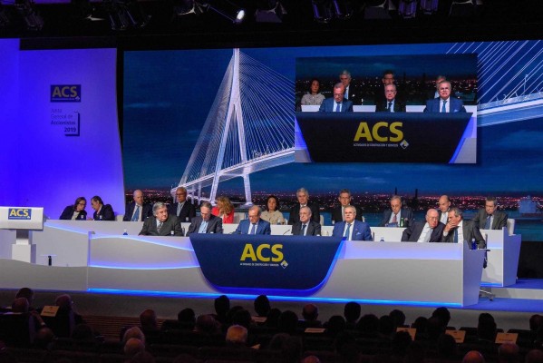 ACS se rasca el bolsillo: pagará en julio un dividendo de 1,42 euros por título