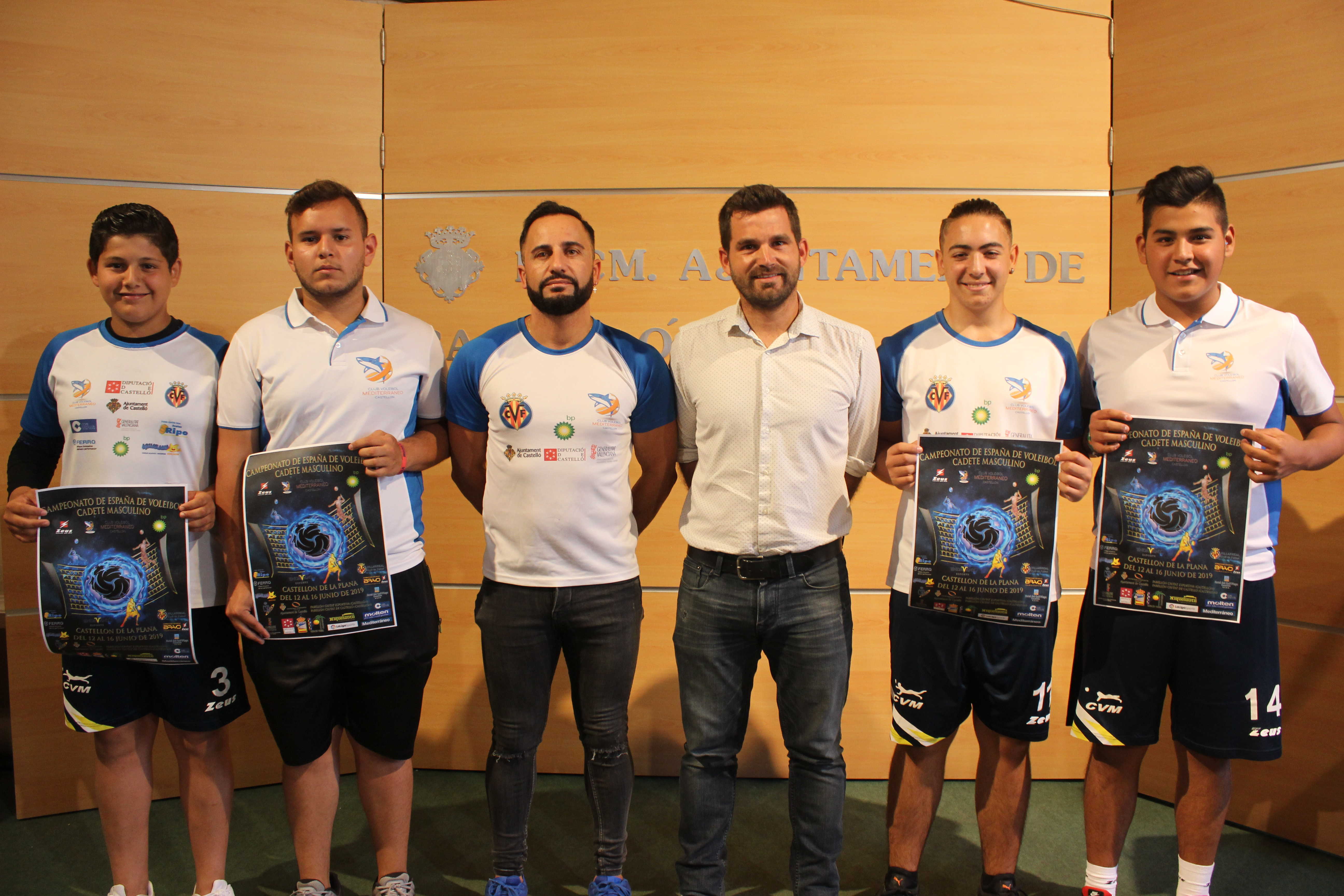 Castelló acoge el Campeonato de España de Voleibol Cadete Masculino