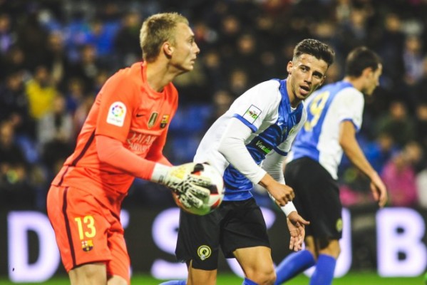 Álvaro Salinas, única baja en los blanquiazules