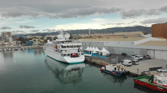 El crucero de lujo 'Sirena' atraca el viernes en PortCastelló con 684 pasajeros 