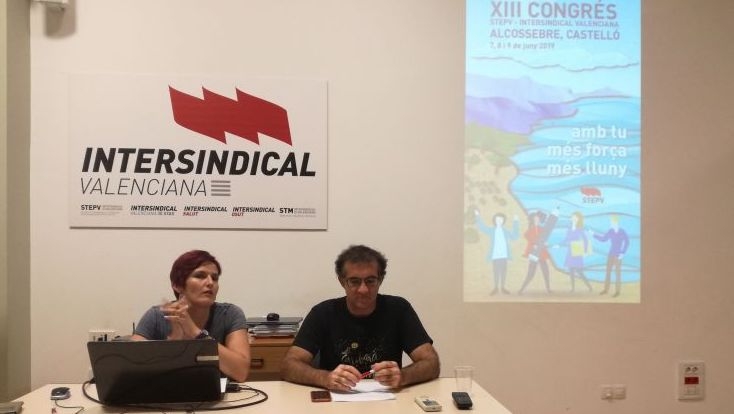 El congreso del Stepv de Alcossebre pide la reversión de los recortes pendientes desde 2012