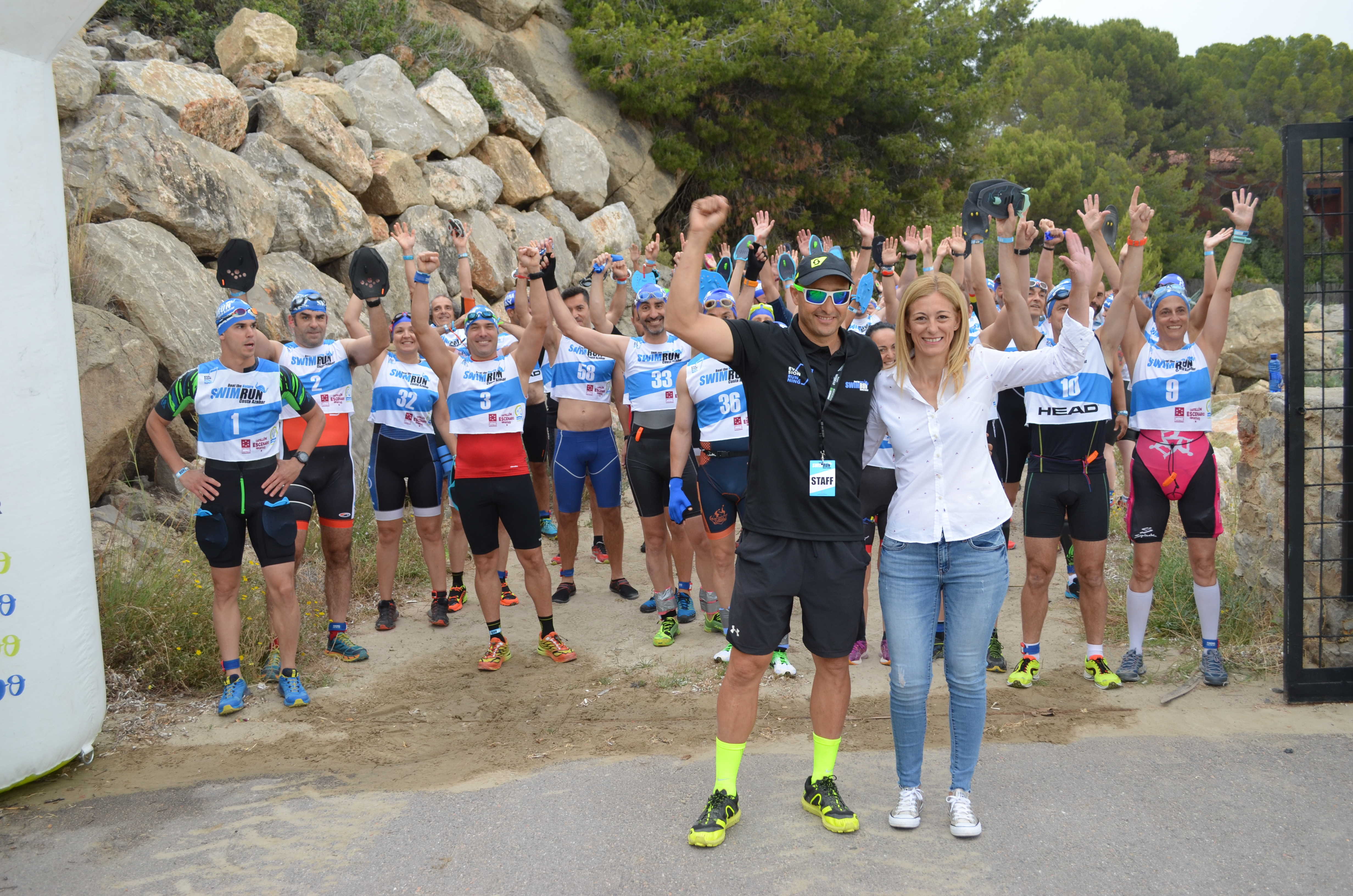 La Swimrun Costa Azahar congrega a 150 deportistas en Oropesa del Mar