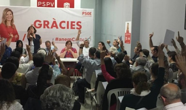El PSPV de Xilxes da su apoyo a la lista de nombres propuesta por la ejecutiva provincial a Diputación