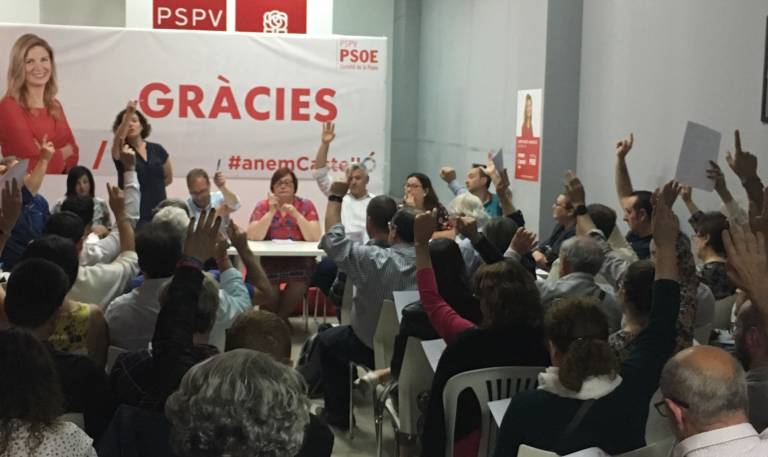 El PSPV de Xilxes da su apoyo a la lista de nombres propuesta por la ejecutiva provincial a Diputación
