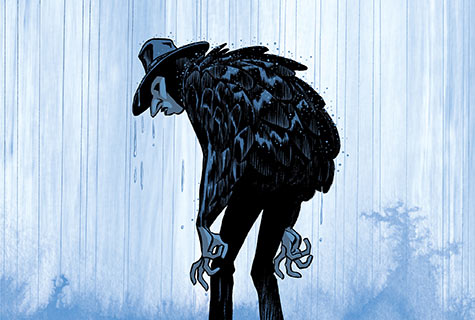 El hombre garabateado: Fantasmas de la Segunda Guerra Mundial