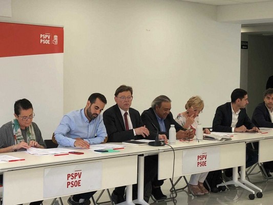 El PSPV peleará por gobernar en Alicante y en la Diputación con contactos hasta el último minuto