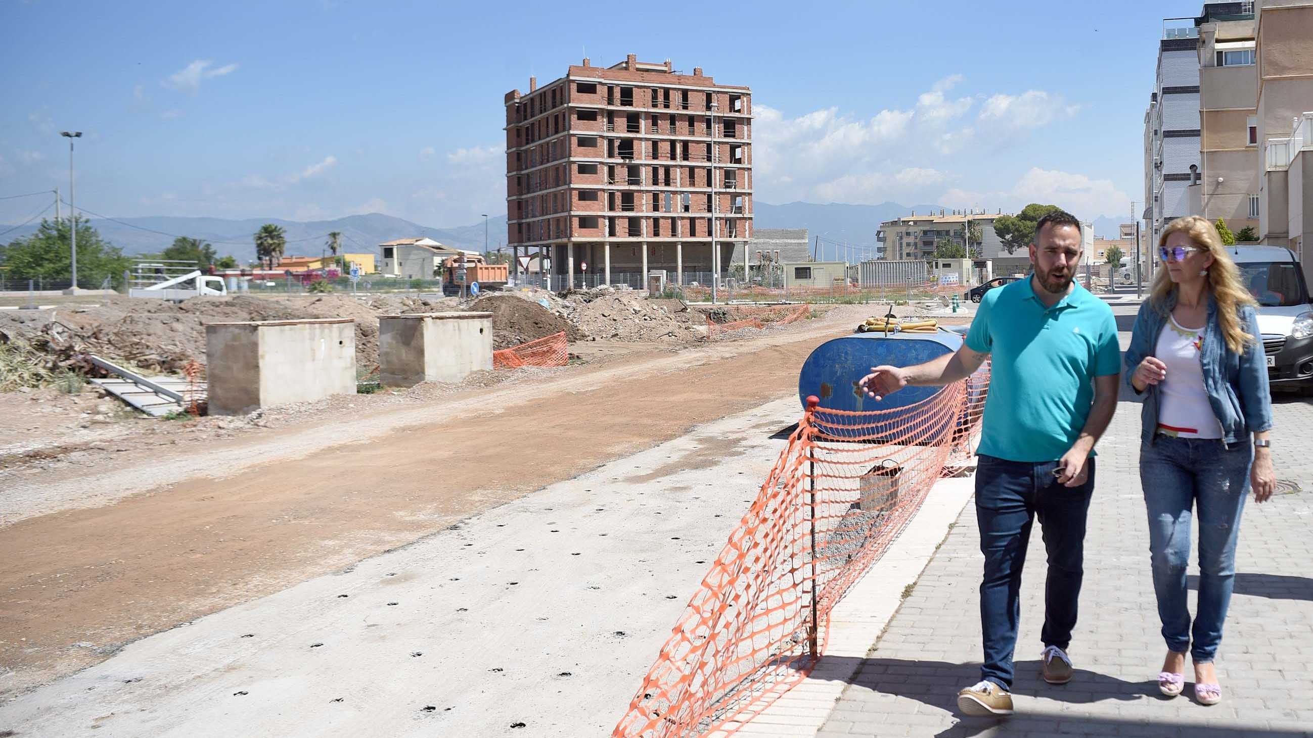 El Ayuntamiento de Castelló impulsa las obras para mejorar el acceso norte del Grau