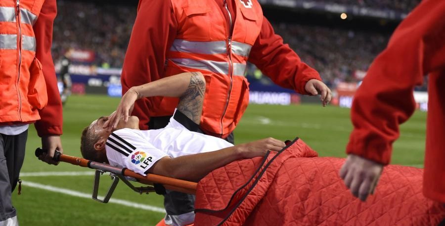 Las lesiones lastran al Valencia en la primera parte de la temporada