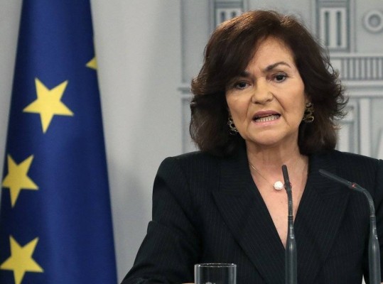 Calvo sugiere que PP y Ciudadanos se abstengan en la investidura