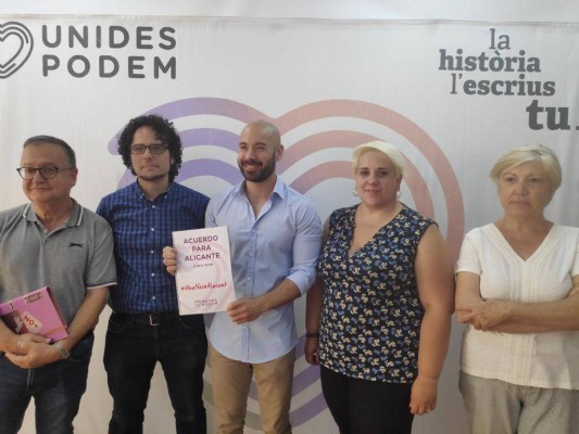 El PCE rechaza la mesa de diálogo de Unides Podem EU para explorar vías de gobierno con PSPV y Cs