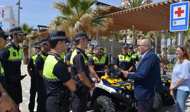 Alicante destina 28 agentes a la vigilancia de playas durante el verano