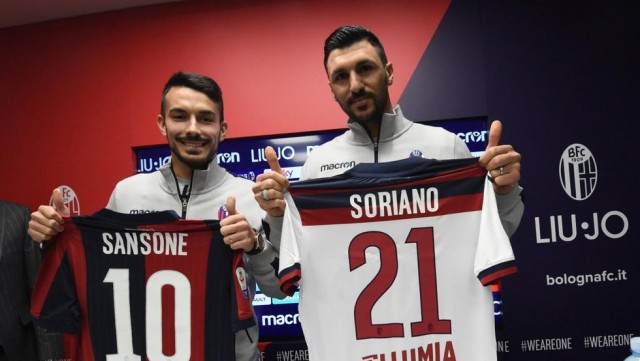 El Bolonia ejerce la opción de compra sobre Roberto Soriano y Nicola Sansone