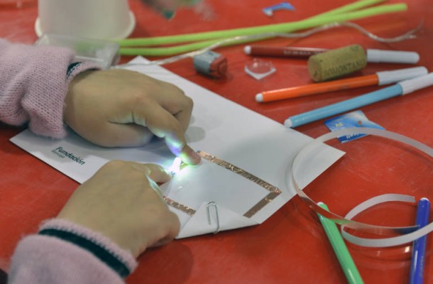 Estimulación artística para bebés en la Fundación Bancaja