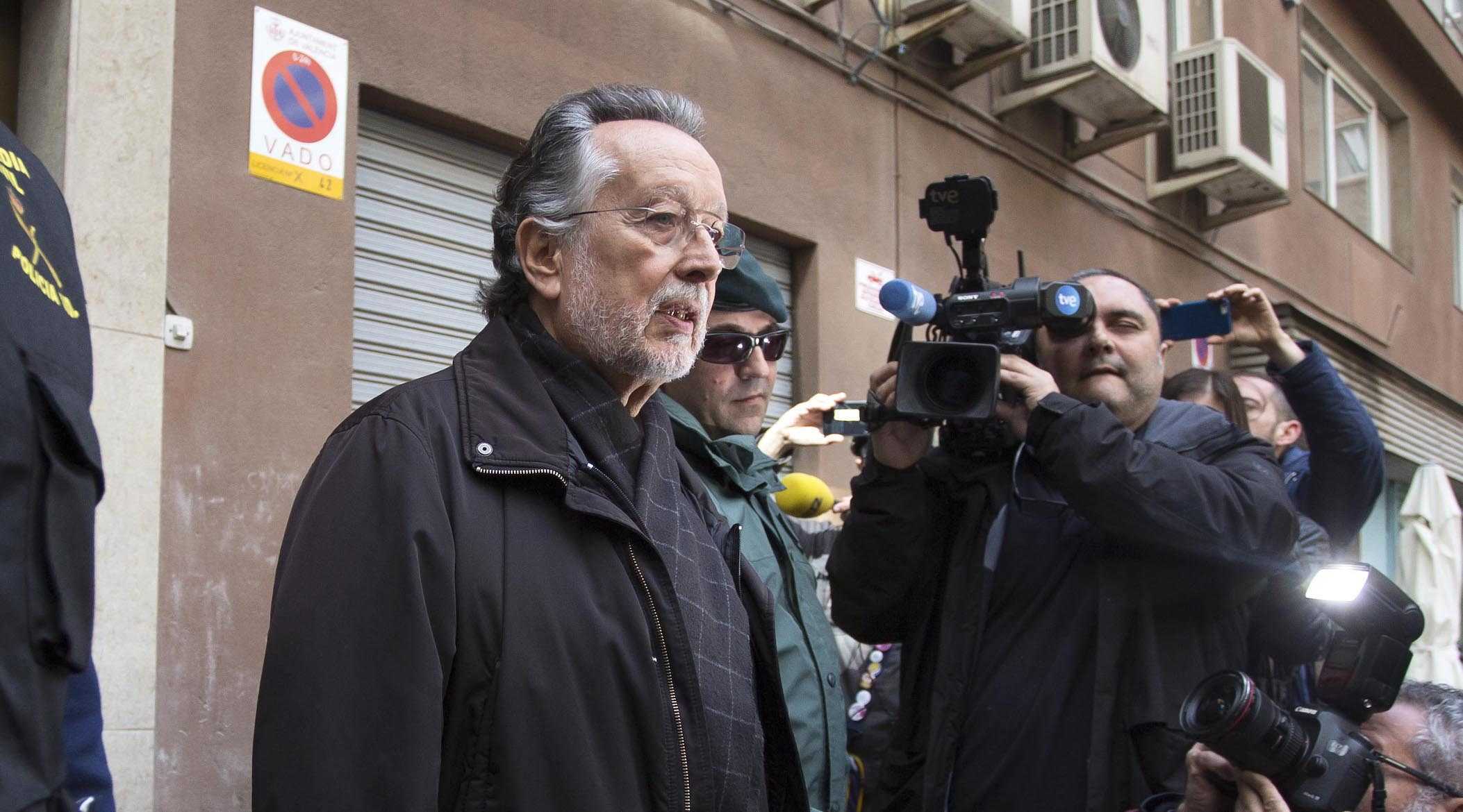 El exvicealcalde de València Alfonso Grau, condenado a cuatro años de cárcel por el caso de los relojes