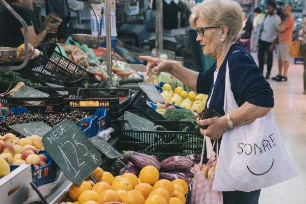 Los mercados municipales avanzan hacia una compra sin plásticos 