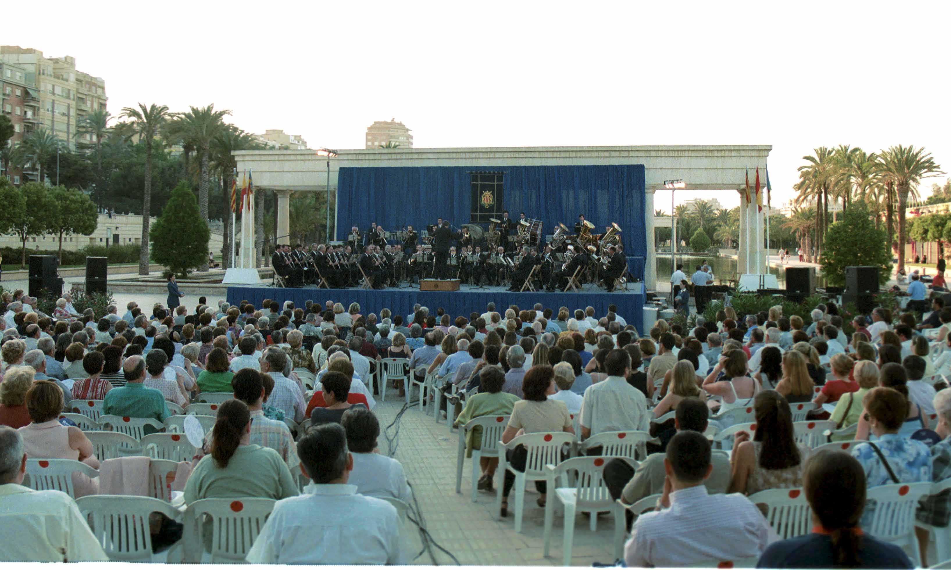 Música a l’aire lliure als Jardins del Palau de la Música