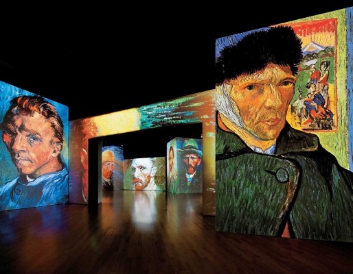 Pasear por 'La noche estrellada' ya es posible: llega a València 'Van Gogh Alive'